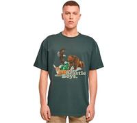 Mister Tee Mt3129-beastie Boys Animal Tee T-Shirt, Vert Bouteille, 4XL Hommes