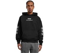 Mister Tee Mt3189-peace&Love Ultra Heavy Oversize Hoodie Sweat à Capuche, Noir, XS Homme