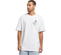 Mister Tee Mt3465-bold Actions Oversize Tee T-Shirt, Blanc, XL Hommes
