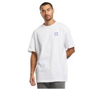 Mister Tee Mt3466-live Bold Oversize Tee T-Shirt, Blanc, L Grande Taille Tall Hommes