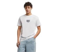 Mister Tee Mt3695-nyc Old English Wording Patch Tee T-Shirt, Blanc, 4XL Hommes