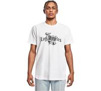 Mister Tee Mt3792-la Wording Tee T-Shirt, Blanc, 4XL Hommes