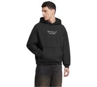 Mister Tee Mt3828-love Yourself First EMB Fluffy Hoody Sweat-Shirt à Capuche, Noir, S Femme