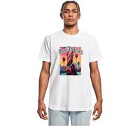 Mister Tee Mt3987-los Angeles Dog Tee T-Shirt, Blanc, Medium Homme