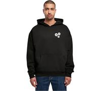 Mister Tee Mt4022-bold Flowers Heavy Cotton Box Hoody Sweat-Shirt à Capuche, Noir, XS Homme