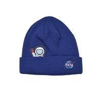 Mister Tee NASA Embroidery Beanie Kids, Bonnet Bonnet Mixte, Royal, S/M
