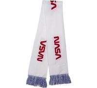 Mister Tee NASA Scarf Knitted WHT/Blue/Red One Size