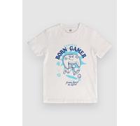Mister Tee Natural Born Gamer Vintage Kids T-Shirt blanc 152