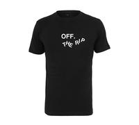 Mister Tee Off The Rip Tee T-Shirt Haut Shirt Imprimé Noir Basique