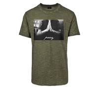 Mister Tee Pray Tee T-Shirt Haut Shirt Prier Mains Image Basique Icône
