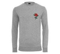 Mister Tee Rose Col Shirt à Manches Longues Fleur Amour Pull Homme