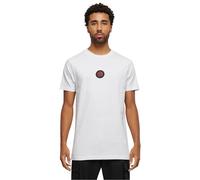 Mister Tee Rose Patch Tee, T-Shirt Homme, White,
