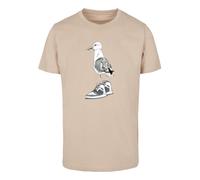 Mister Tee Seagull Sneakers Tee T-Shirt Möwe Dans Sneakers Runnerbird Laufvogel