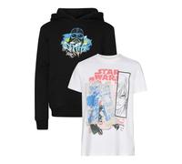 Mister Tee Set Star Wars Hoodie Blanc,Noir 146-152 cm Garçon