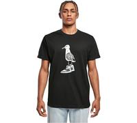 Mister Tee Shirt Seagull Sneakers Tee pour Homme, 100% Coton, Noir, Taille XS