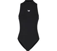 Mister Tee Shirtbody 'Fly Away' noir / blanc, Taille XS