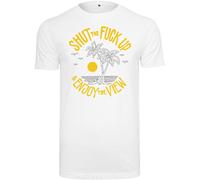 Mister Tee Shut The Fuck Up & Profitez De La Vue Tee Pour Hommes T-Shirt Plage