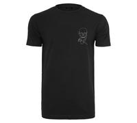 Mister Tee Skull One Line Tee Homme T-Shirt Haut Crâne Coton Jersey
