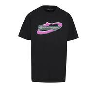 Mister Tee Speed Logo Tee T-Shirt, Black, S Homme