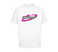 T-shirt Mister Tee Speed Logo Blanc XS