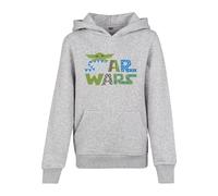 Mister Tee Sweat à Capuche avec Logo coloré Star Wars pour Enfants, Gris, 146-152