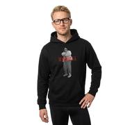 Mister Tee Biggie Smalls Concrete Heavy Oversize Hoodie Noir S Homme
