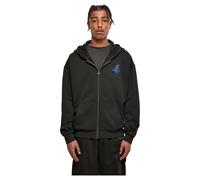 Sweatshirt Ã capuche zippÃ©e Mister Tee Grid Head Butterfly Noir S
