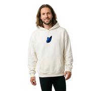 Mister Tee - Sweat à capuche Le Papillon - Molletonné oversize - Blanc 2XL Homme