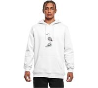 Mister Tee Sweat à capuche Seagull Sneakers homme blanc L