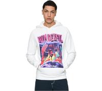 Mister Tee Sweat à Capuche Wonderful Hoody pour Homme avec Grand imprimé sur Le Devant, Noir, Tailles XS à XXL, Blanc., S