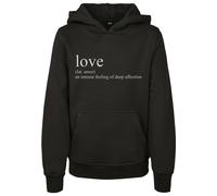 Mister Tee Sweat 'Love Definition' noir / blanc, Taille 110-116