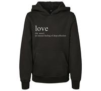 Mister Tee Sweat 'Love Definition' noir / blanc, Taille 122-128