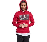 Mister Tee - Sweat-Shirt à Capuche - Manches Longues - Homme Rouge - Ruby-M