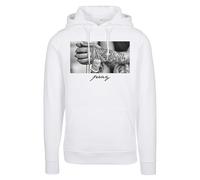 Mister Tee Sweat-Shirt à Capuche pour Homme, Blanc., XL