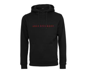 Mister Tee Sweat-shirt 'ABC' rouge / noir, Taille M