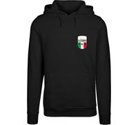 Mister Tee Sweat-shirt 'Azurro Italia' mélange de couleurs / noir, Taille XXL