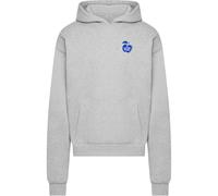 Mister Tee Sweat-shirt 'Big Apple NYC' bleu / gris chiné / blanc, Taille M