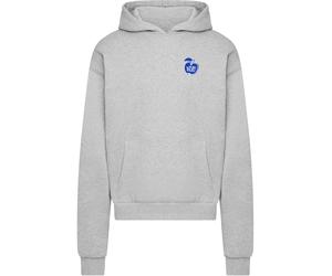 Mister Tee Sweat-shirt 'Big Apple NYC' bleu / gris chiné / blanc, Taille S