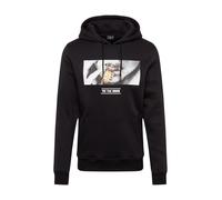 Mister Tee Sweat-shirt 'Boom' gris / noir / blanc, Taille XL