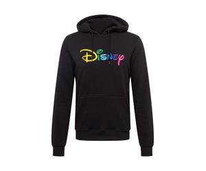 Mister Tee Sweat-shirt 'Disney Rainbow' mélange de couleurs / noir, Taille XS