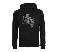 Mister Tee Sweat-shirt 'DMX Mic' gris / gris foncé / noir, Taille XS