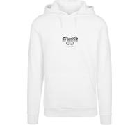 Mister Tee Sweat-shirt 'Give Yourself Time' bleu clair / rose / noir / blanc, Taille XS