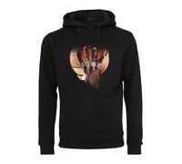 Mister Tee Sweat-shirt 'Hail The King' marron / rouille / orange / noir, Taille 5XL