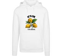 Mister Tee Sweat-shirt 'It's Ok' jaune / vert / noir / blanc, Taille L