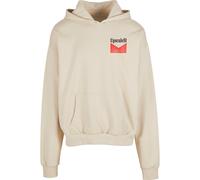 Mister Tee Sweat-shirt 'Live Bold' beige / rouge clair / noir / blanc, Taille XXL