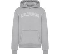 Mister Tee Sweat-shirt 'Los Angeles' gris clair / blanc, Taille M