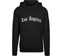Mister Tee Sweat-shirt 'Los Angeles' noir / blanc, Taille S