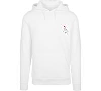 Mister Tee Sweat-shirt 'Love Sign 2.0' rouge / noir / blanc, Taille XXL