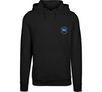 Mister Tee Sweat-shirt 'More Espressi' saphir / noir, Taille M