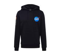 Mister Tee Sweat-shirt 'NASA' bleu ciel / rouge clair / noir / blanc, Taille S